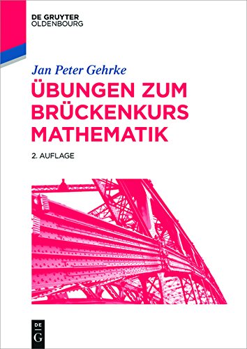Übungen zum Brückenkurs, Cover, 2. Auflage